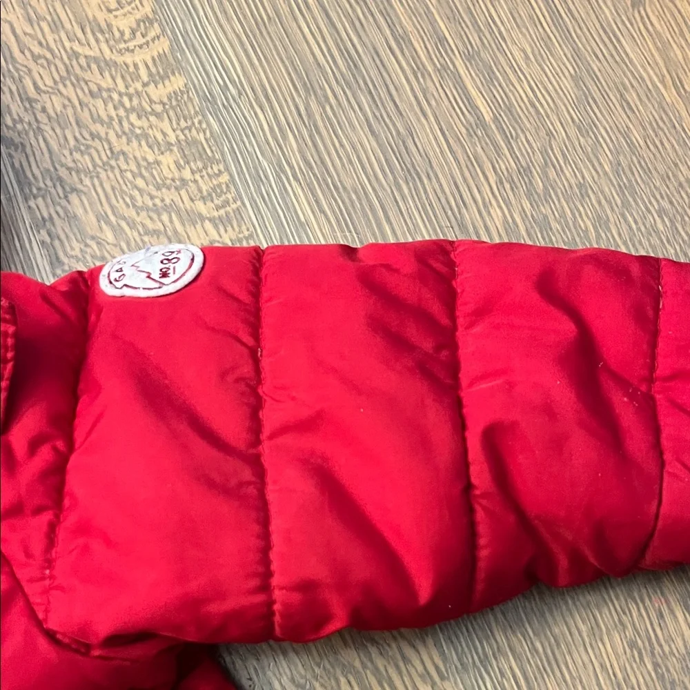 GAP Bright Red Kids Puffer Jacket